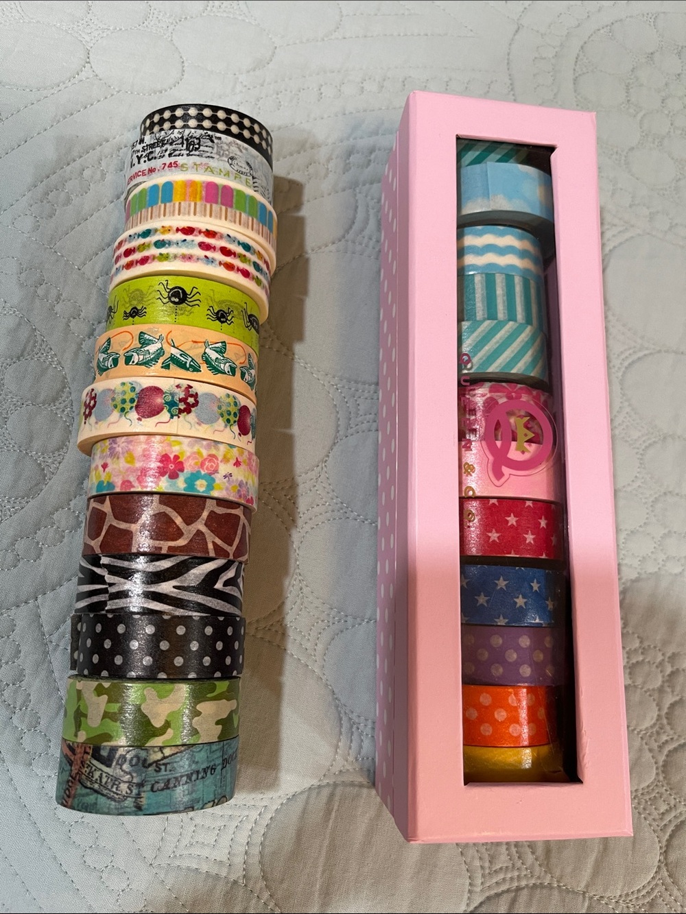 Decorative Washi Tape Set - Assorted Colors and Patterns